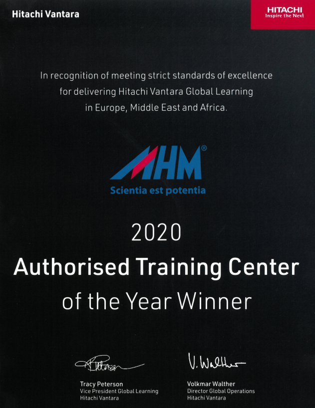 Hitachi Vantara - MHM Authorised Training Center